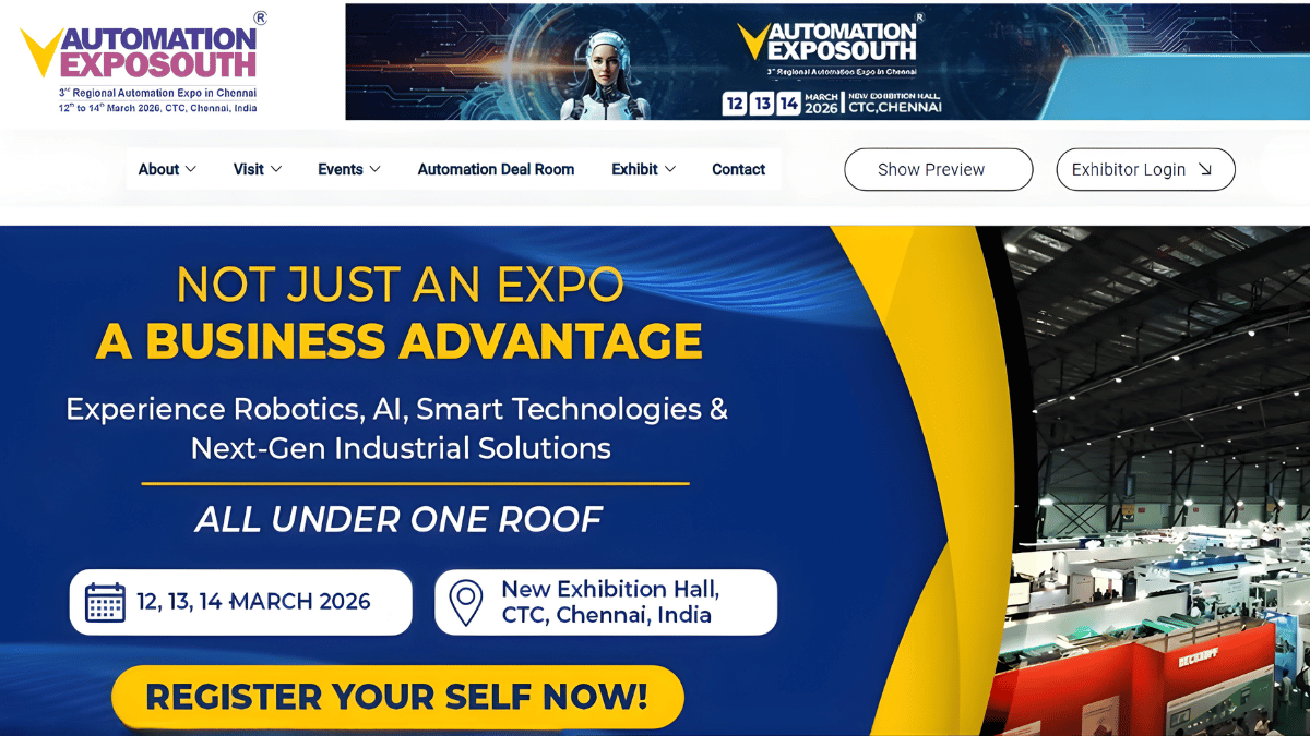 Automation World 2026 exhibition hall