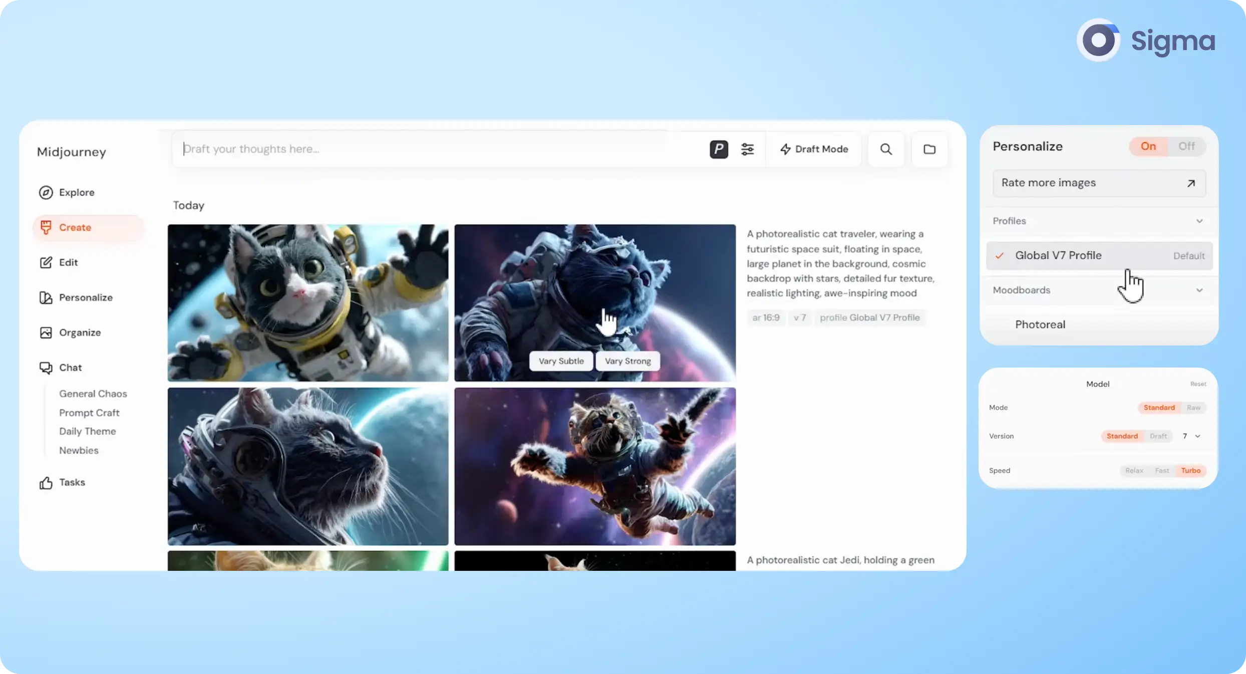 AI 이미지 생성 경쟁: 미드저니 v7, 달리 4, 파이어플라이